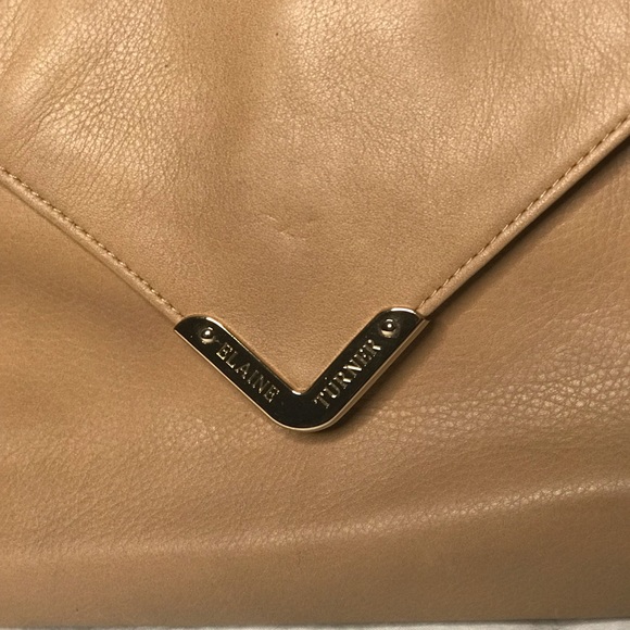 Tan Elaine Turner Clutch - Picture 3 of 7